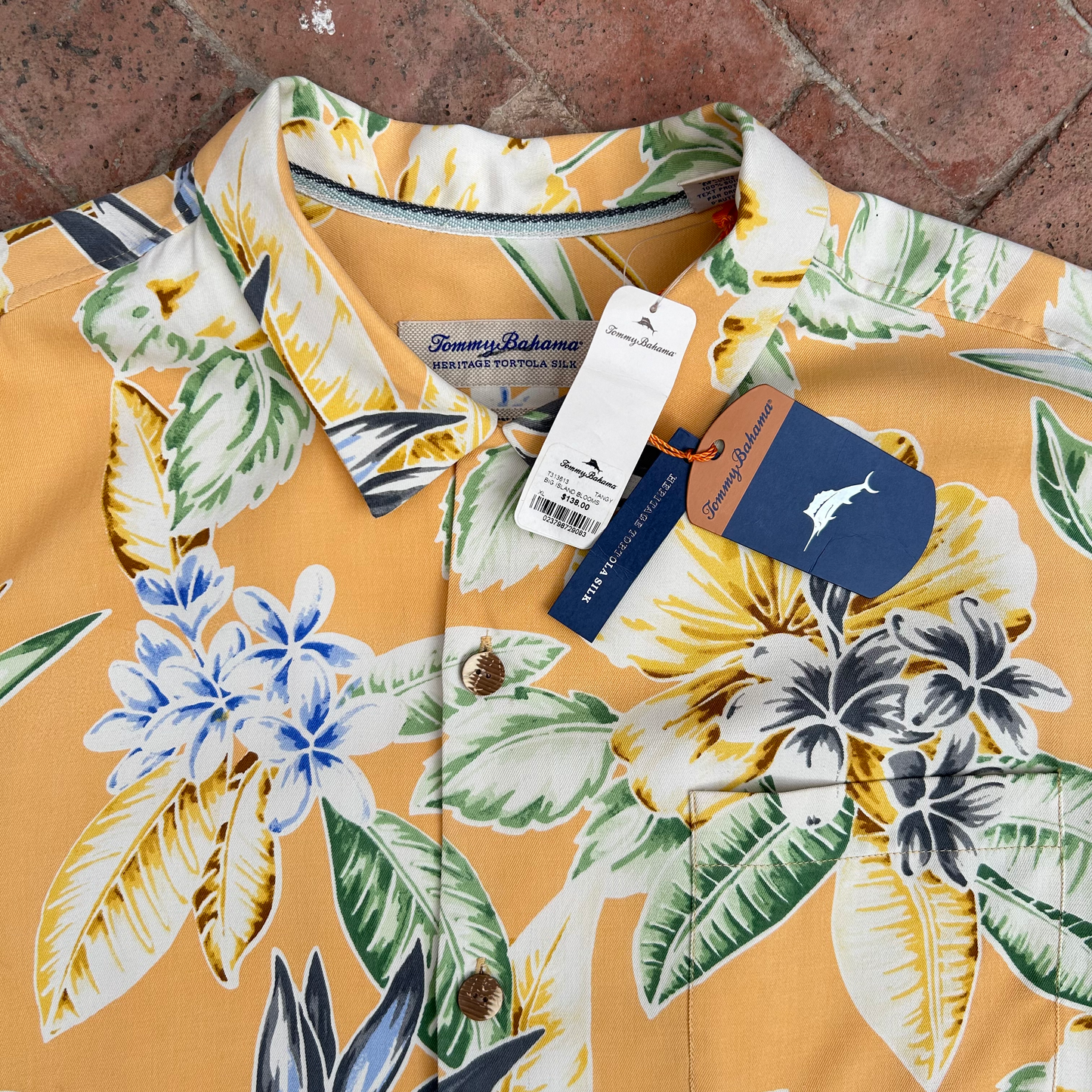 New Hawaiian Silk Shirt ‘’Tommy Bahama’’