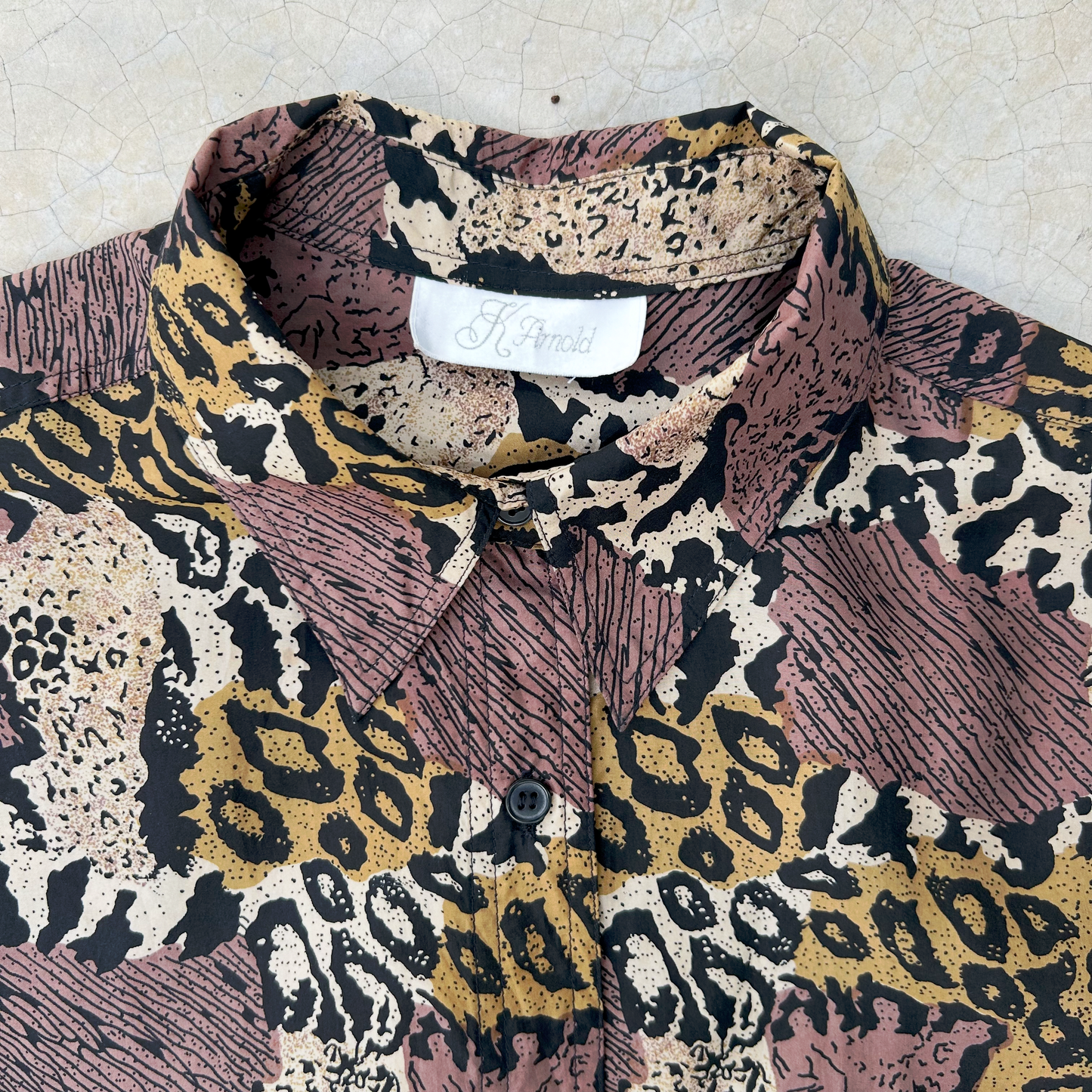 Vintage Silk Shirt ‘K Arnorld’’