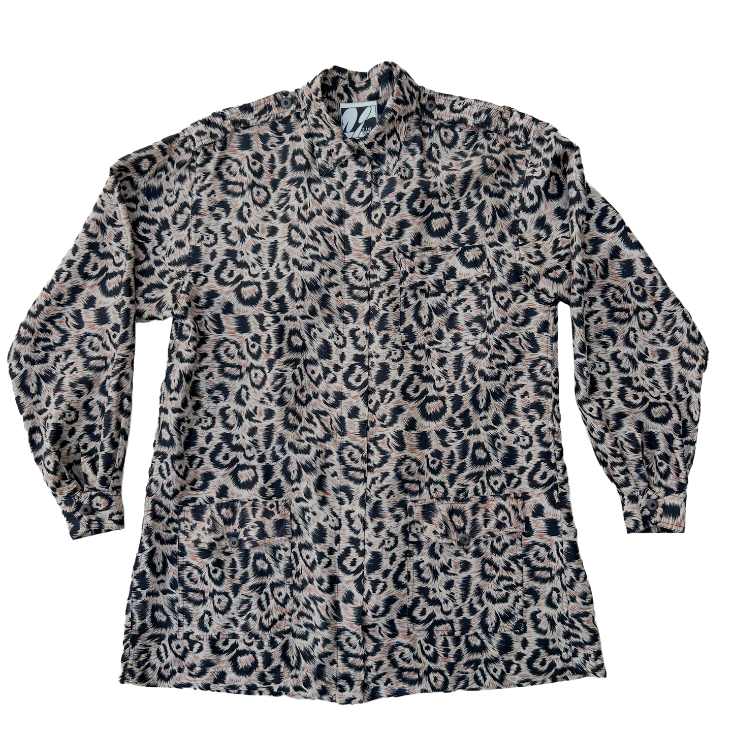Vintage Silk Jacket ‘’Diane Gilman’’