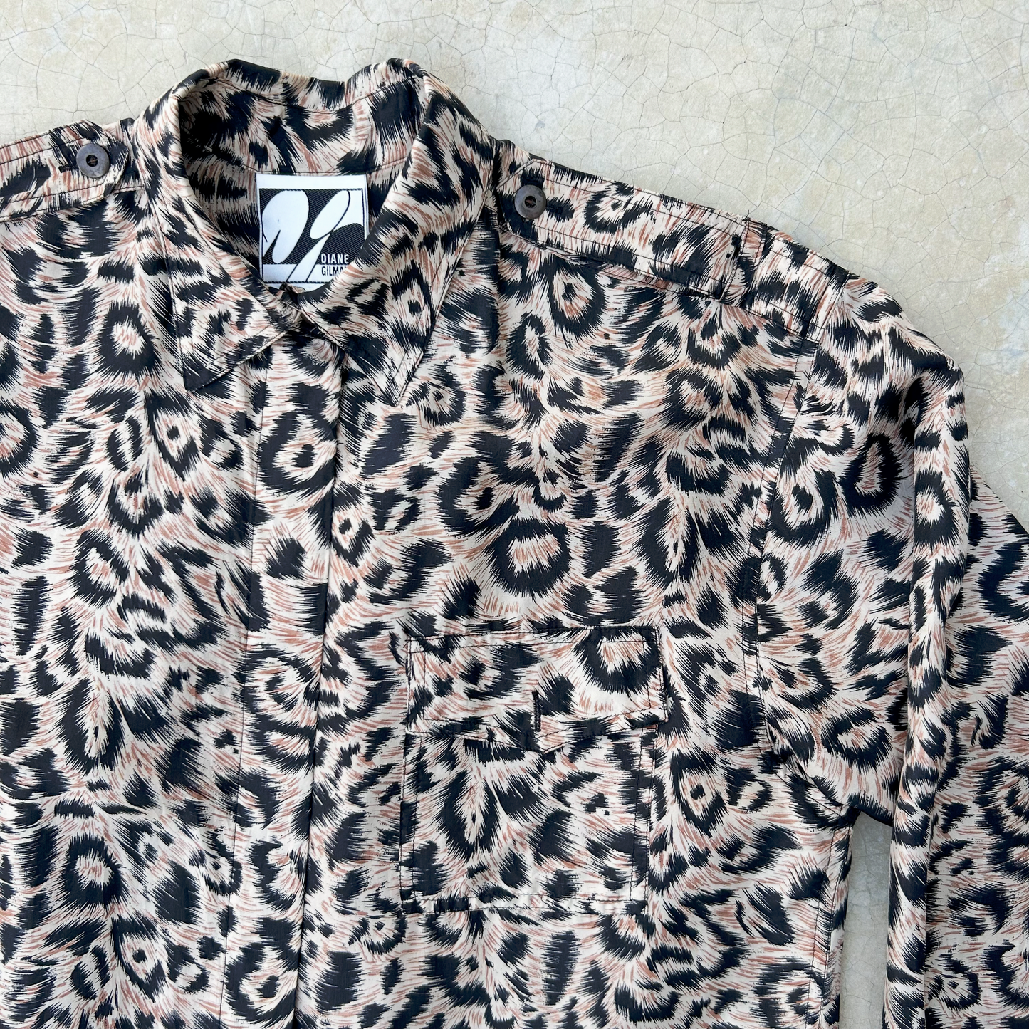 Vintage Silk Jacket ‘’Diane Gilman’’
