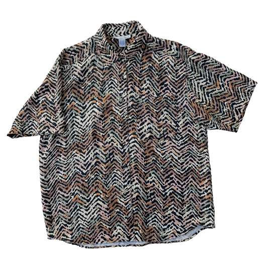 Vintage Silk Shirt ‘’Anna and Frank’’