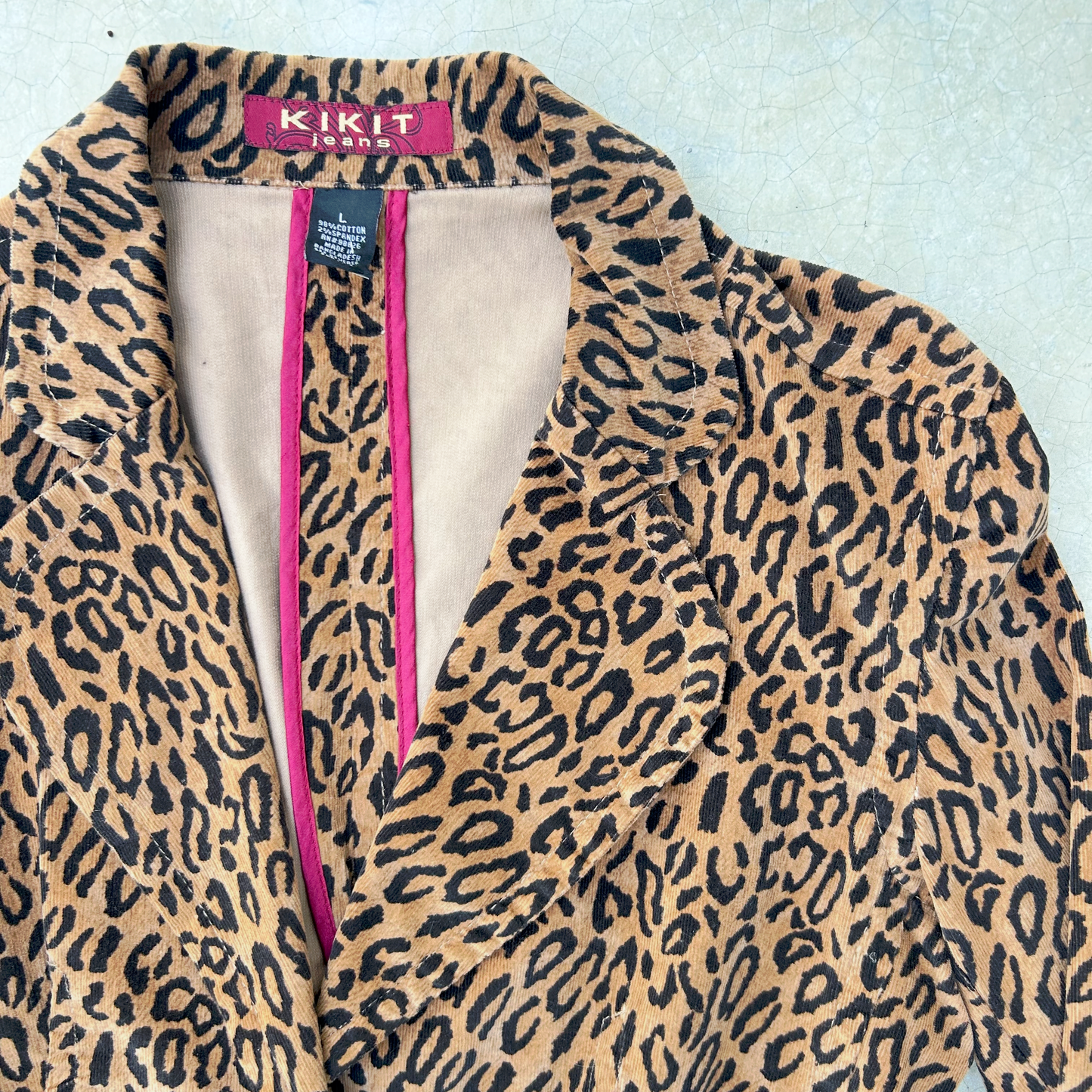 Cotton Blend Corduroy Blazer ‘’Kikit’