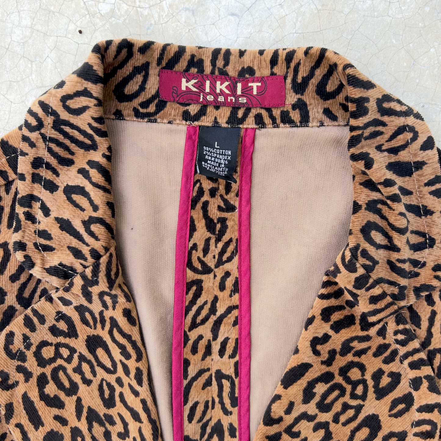 Cotton Blend Corduroy Blazer ‘’Kikit’