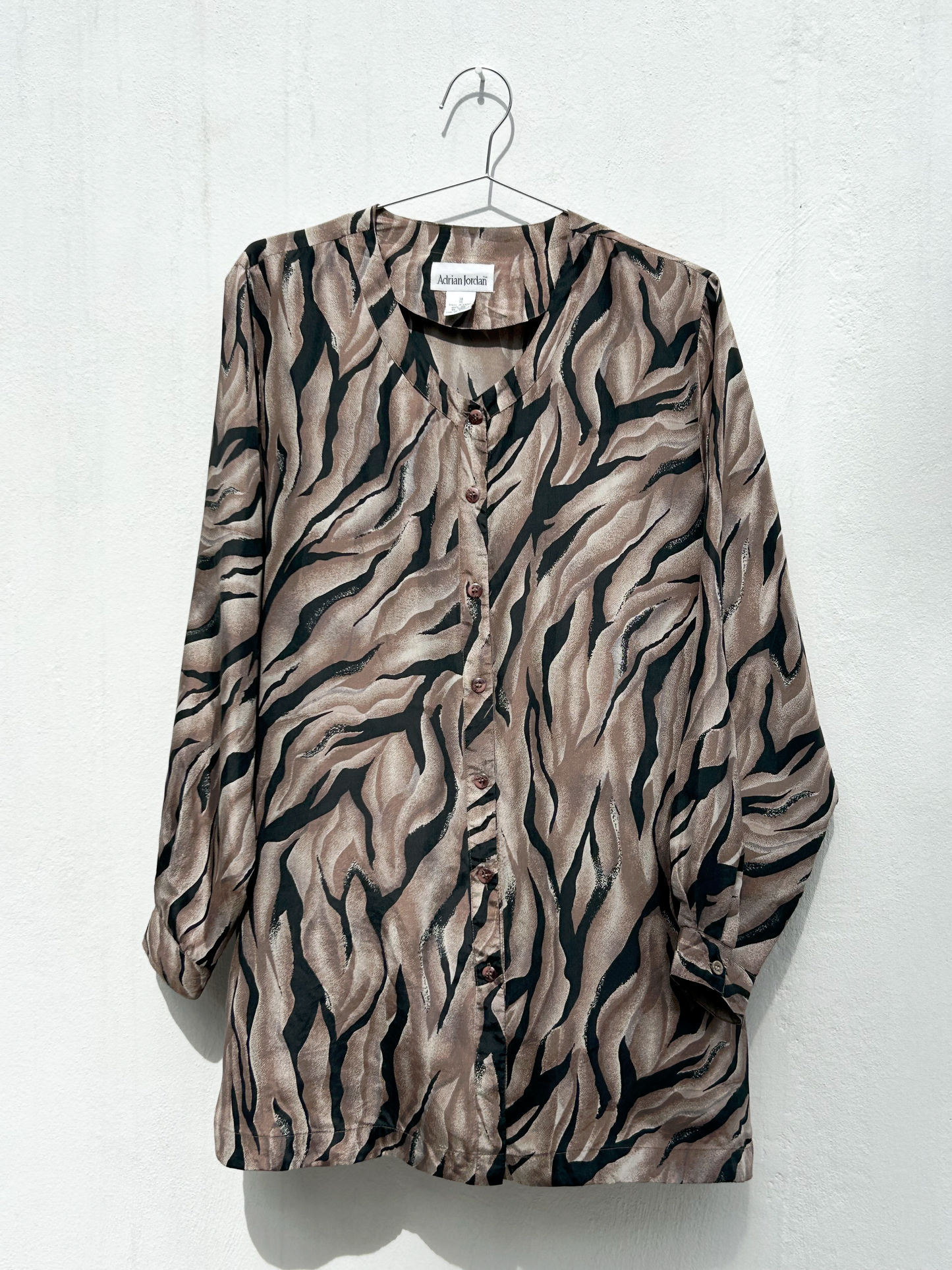 Vintage Silk Shirt ‘’Adrian Jordan’’