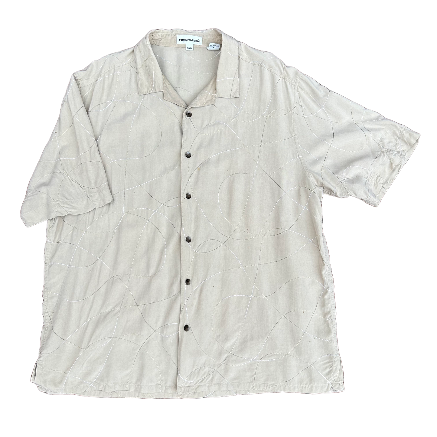 Vintage Silk Shirt ‘’Pronto Uomo’’