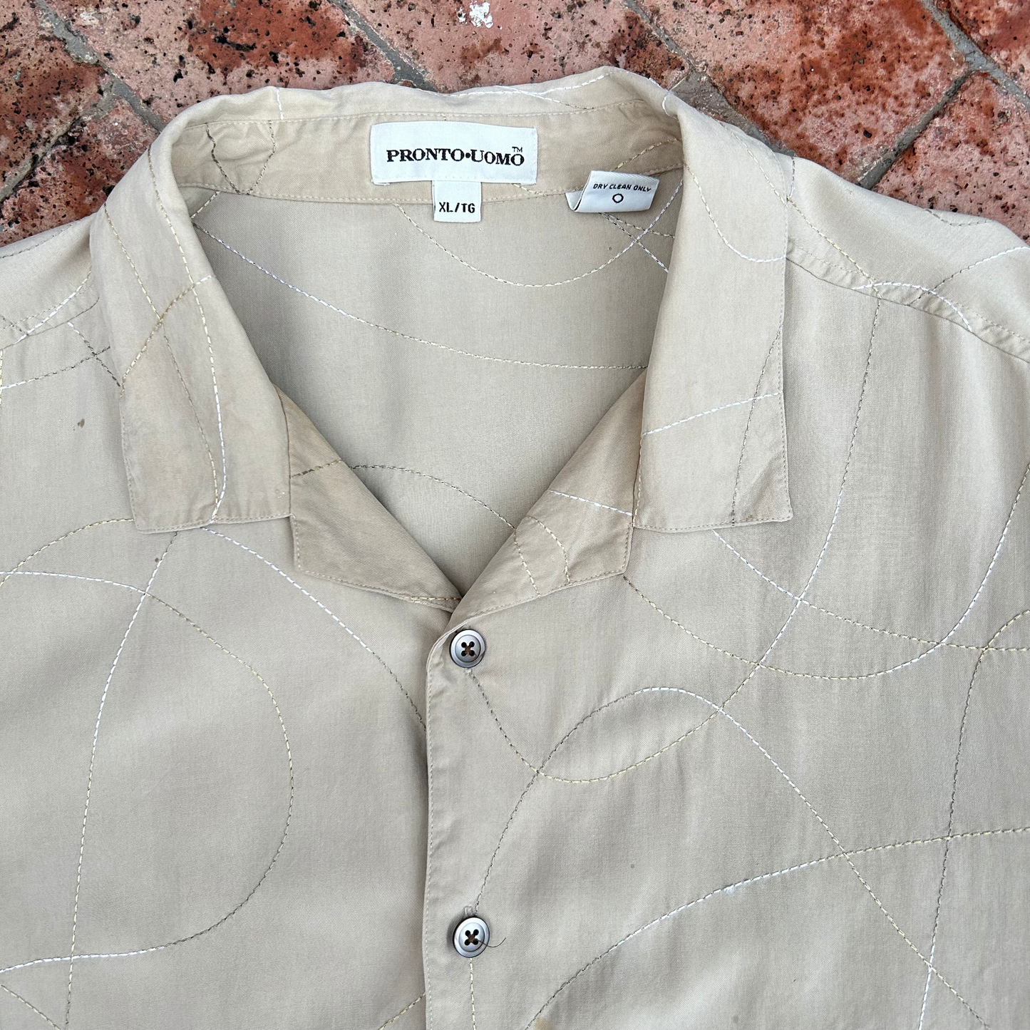 Vintage Silk Shirt ‘’Pronto Uomo’’