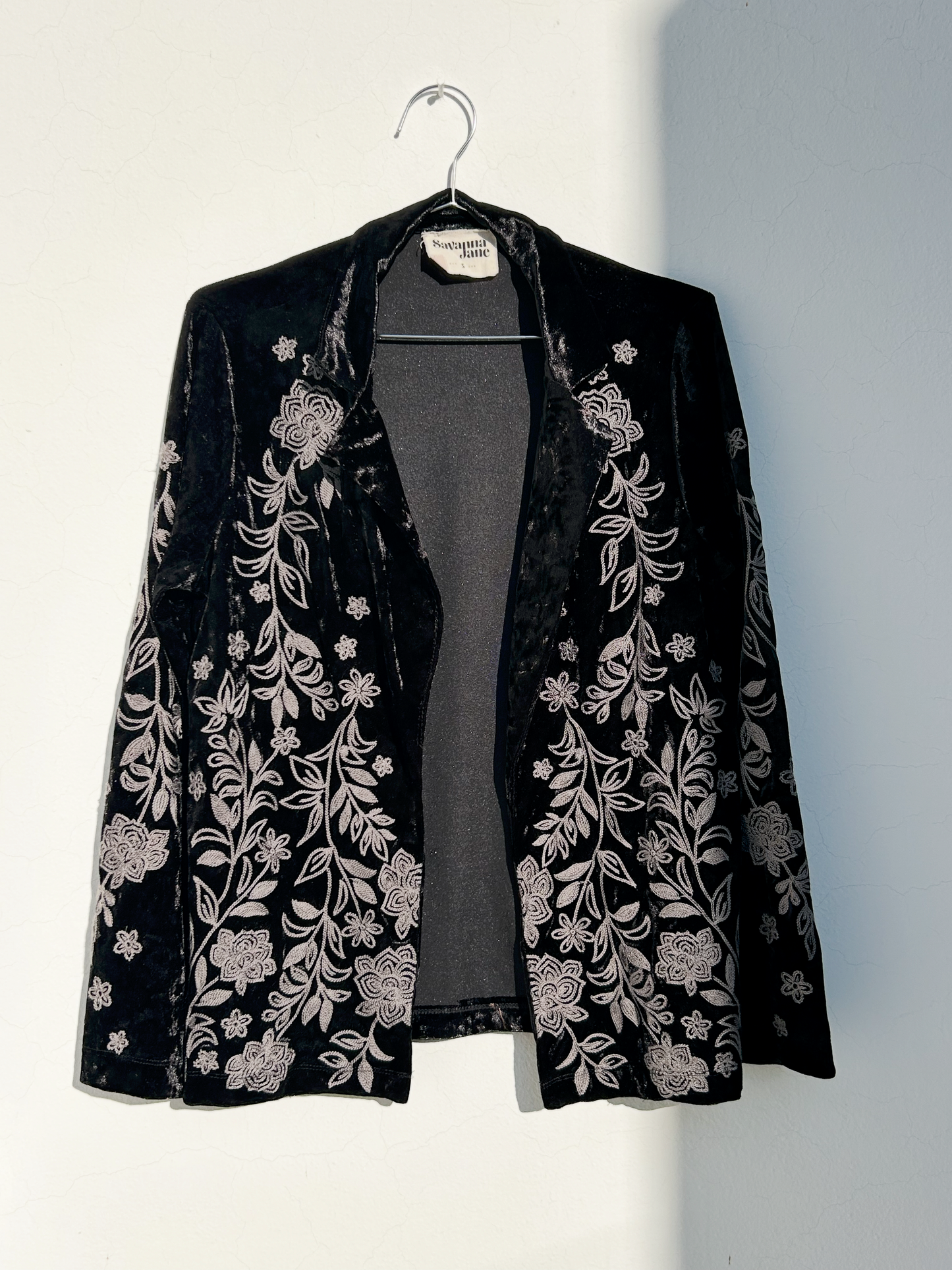 Vintage Velvet Blazer ‘’Savanna Jane’’
