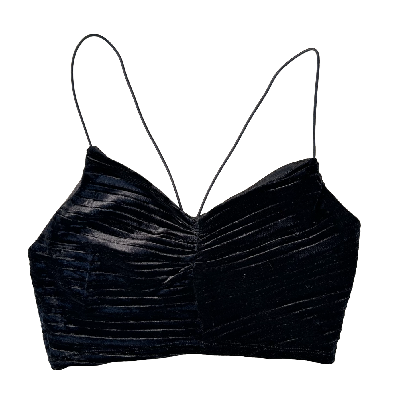 Velvet Crop Top ‘’Sin Etiqueta’’