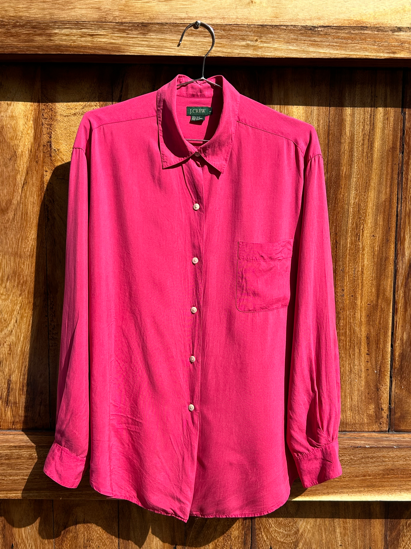 Vintage Silk Shirt ‘’J. Crew’’