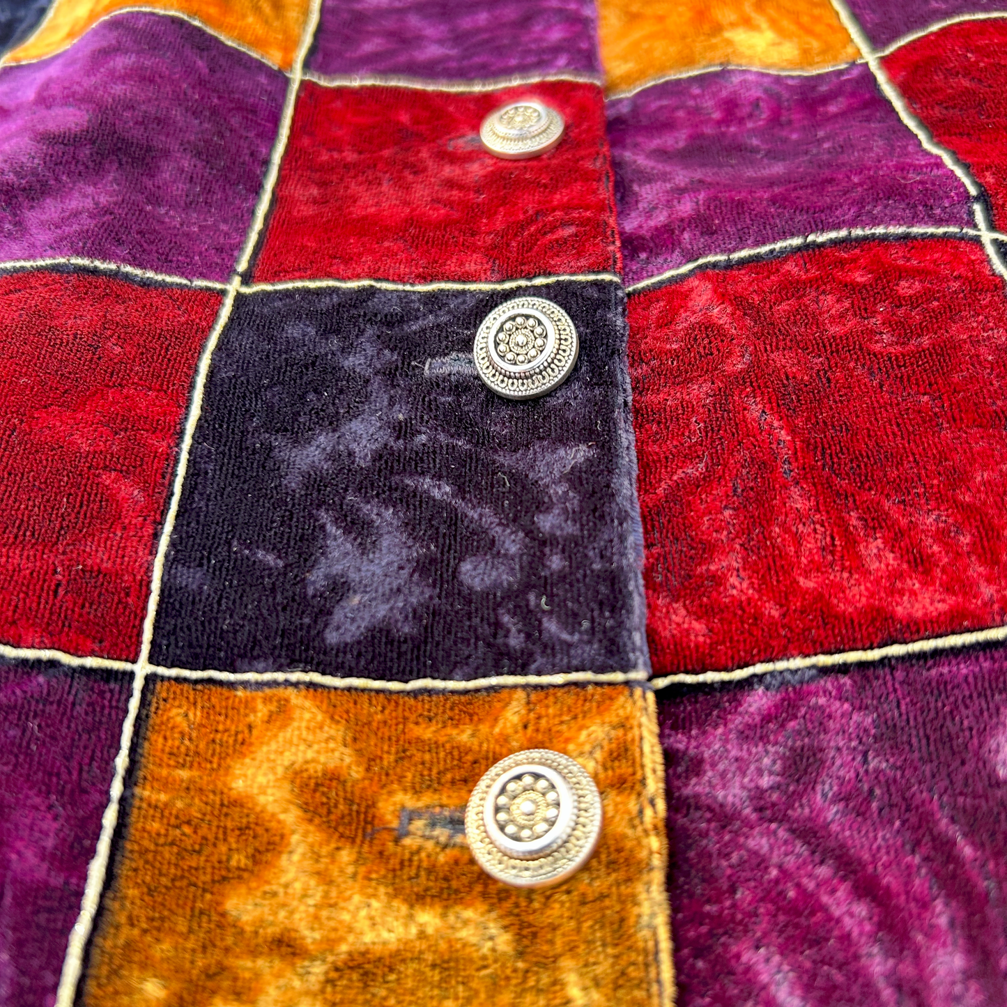 Vintage Velvet Vest ‘’Jaclyn Smith’’