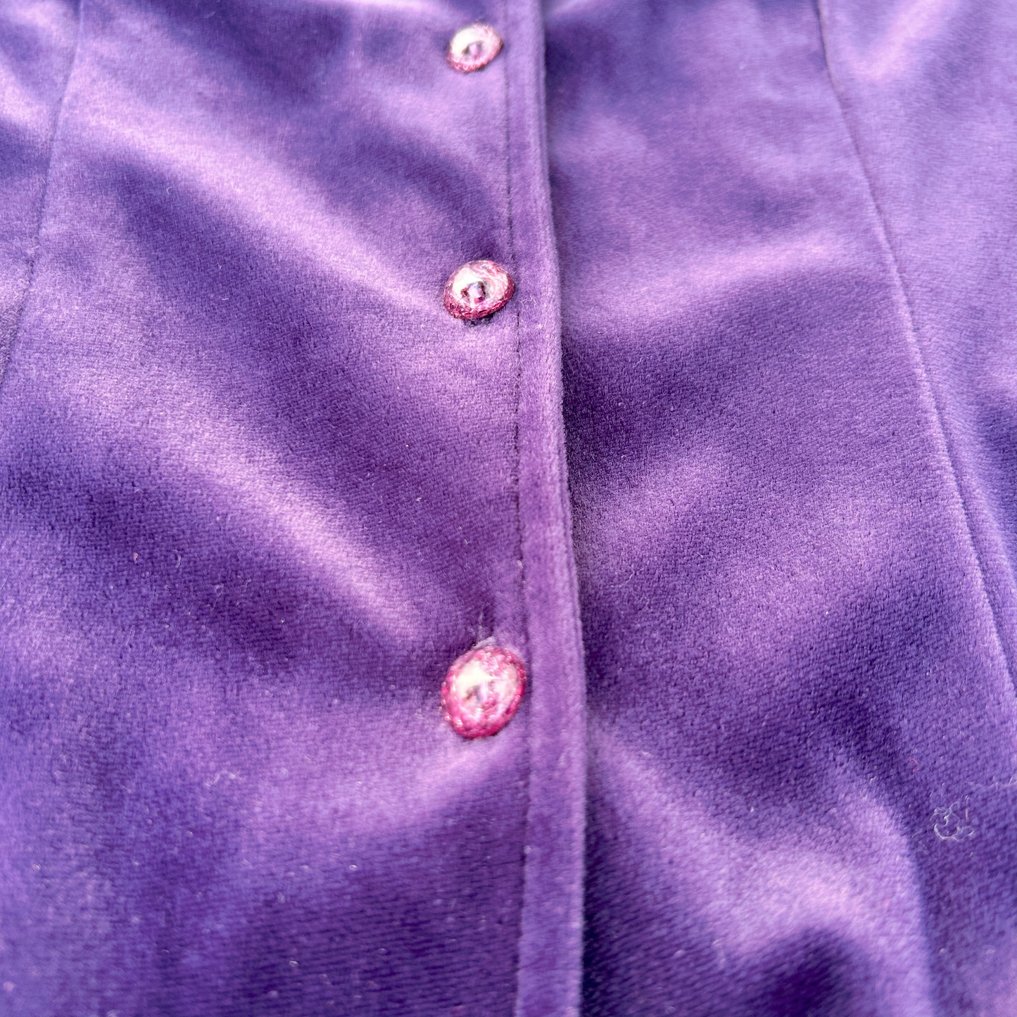 Vintage Velvet Shirt ‘’Wrapper’’