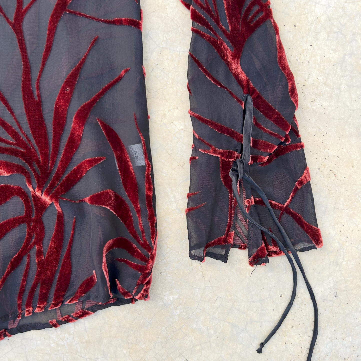 Vintage Silk Blend Blouse ‘’Izarra’’