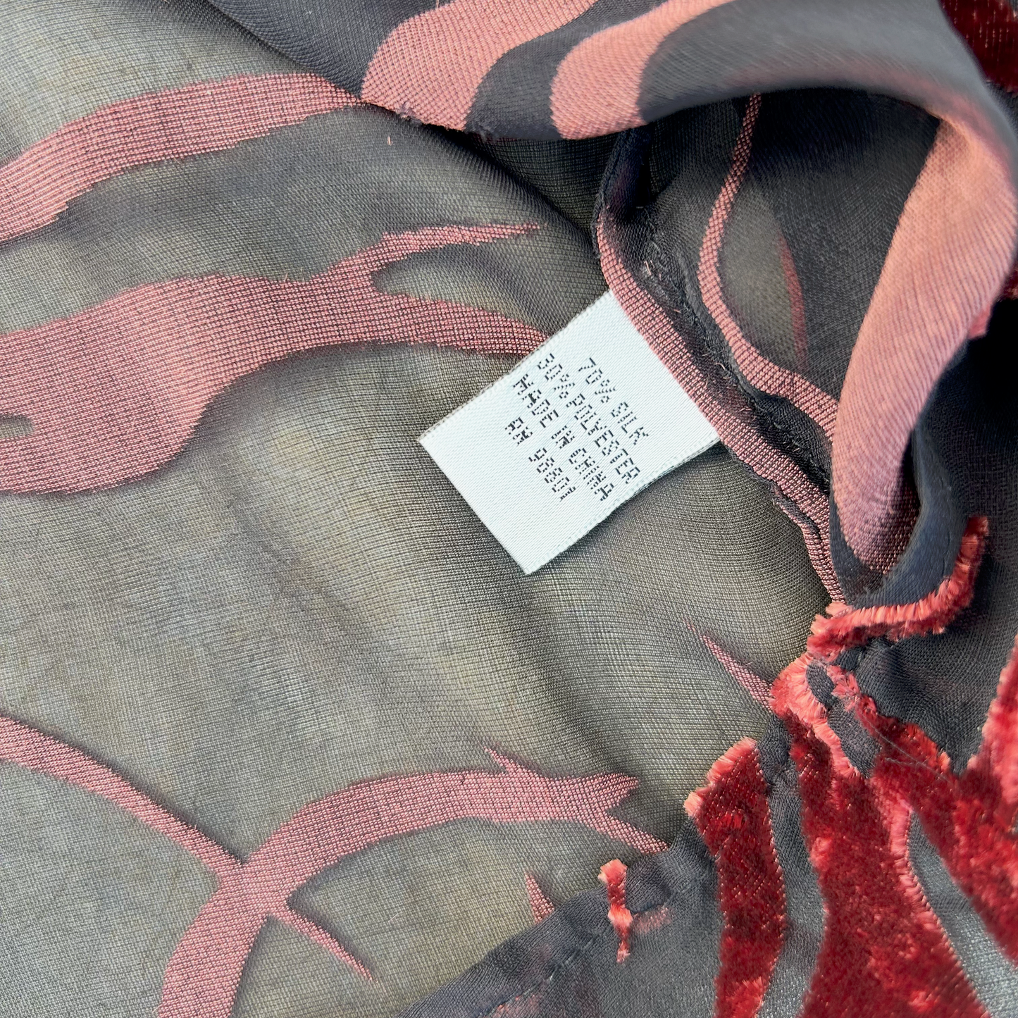 Vintage Silk Blend Blouse ‘’Izarra’’