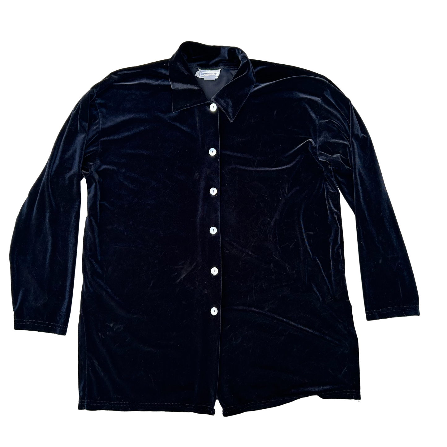 Vintage Velvet Shirt ‘’Impressions’’