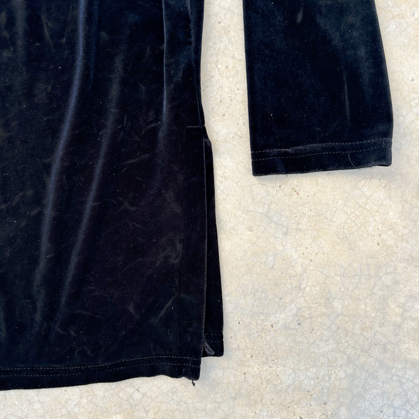 Vintage Velvet Shirt ‘’Impressions’’