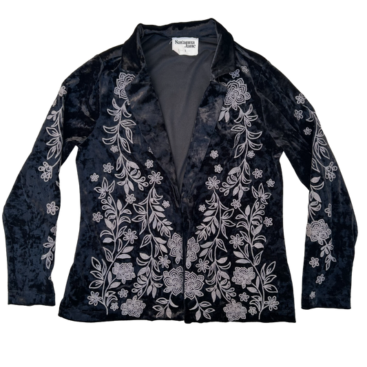 Vintage Velvet Blazer ‘’Savanna Jane’’
