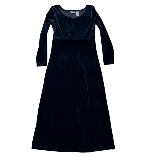 Vintage Velvet Maxi Dress ‘’Eddie Bauer’’