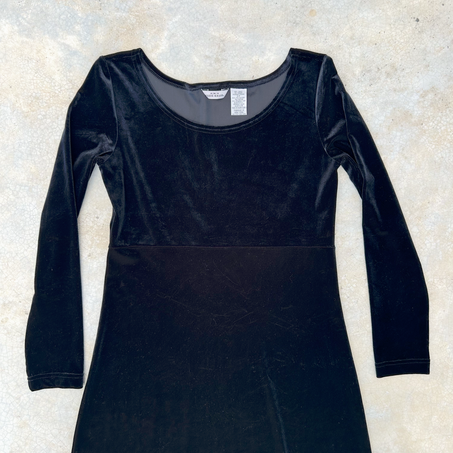 Vintage Velvet Maxi Dress ‘’Eddie Bauer’’