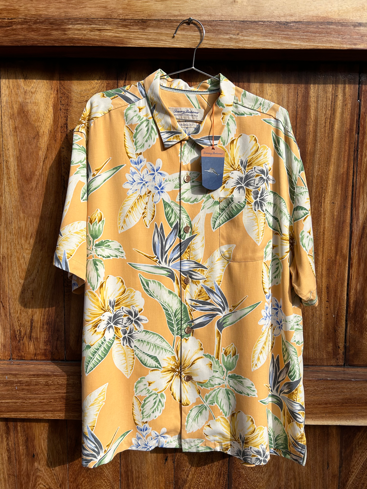 New Hawaiian Silk Shirt ‘’Tommy Bahama’’