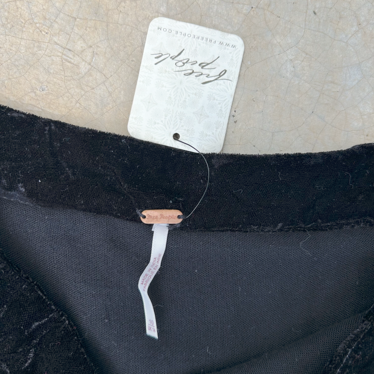 New Velvet Mini Skirt ‘’Free People’’