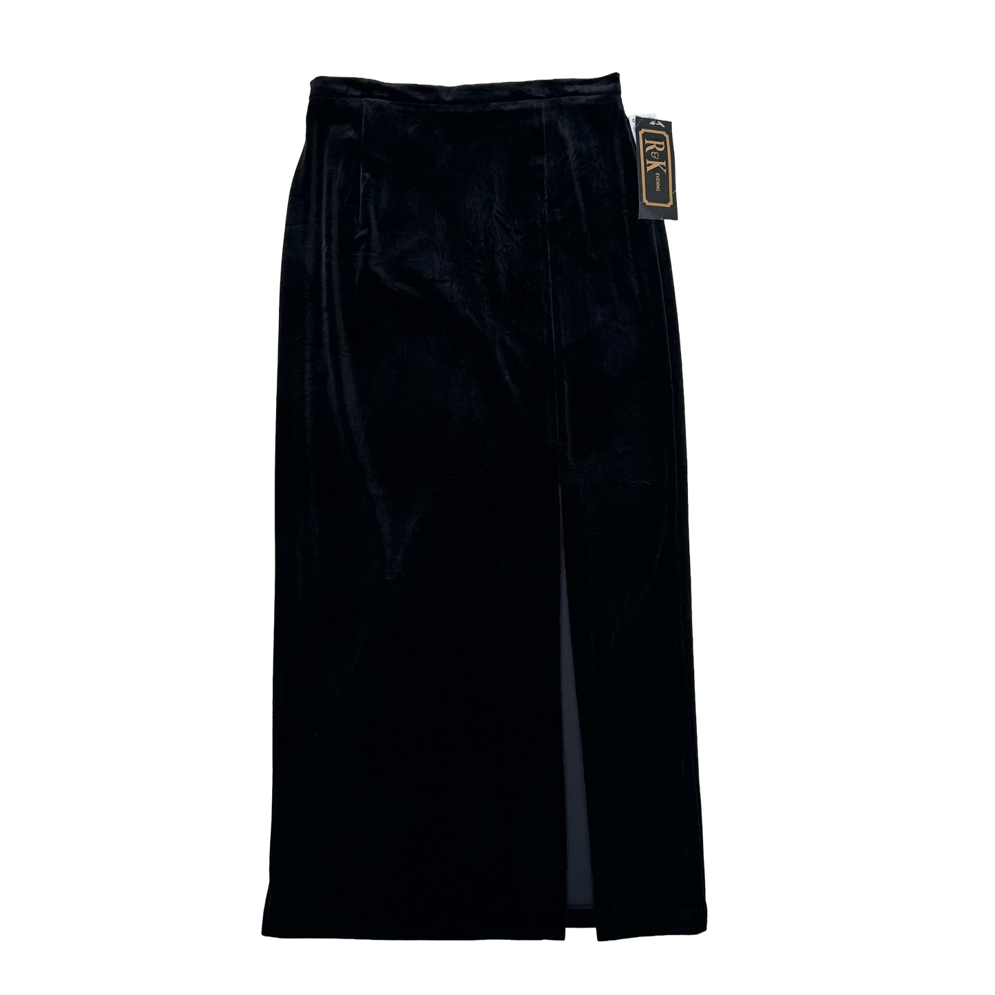 Deadstock Vintage Velvet Maxi Skirt ‘’R&K Evening’’