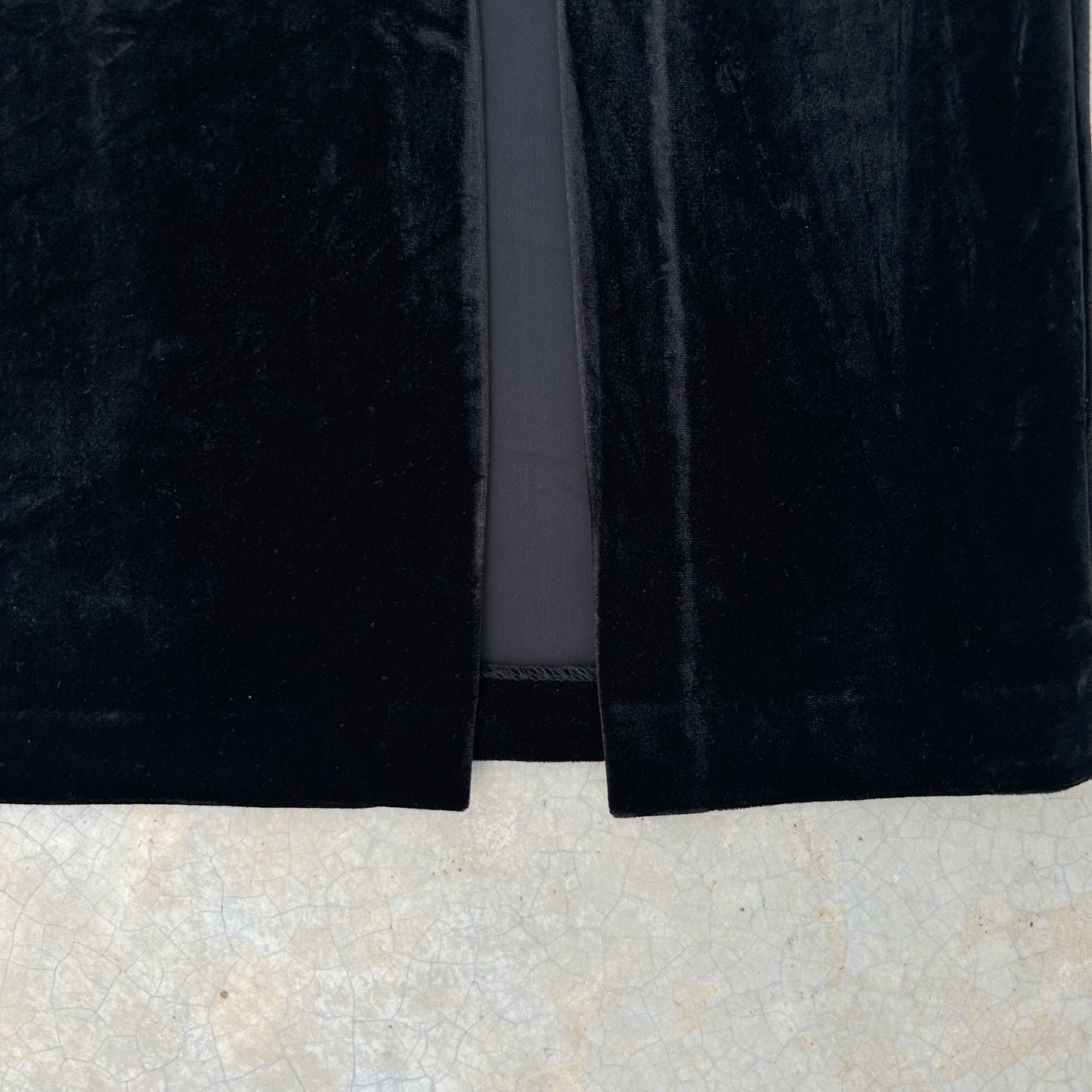 Deadstock Vintage Velvet Maxi Skirt ‘’R&K Evening’’