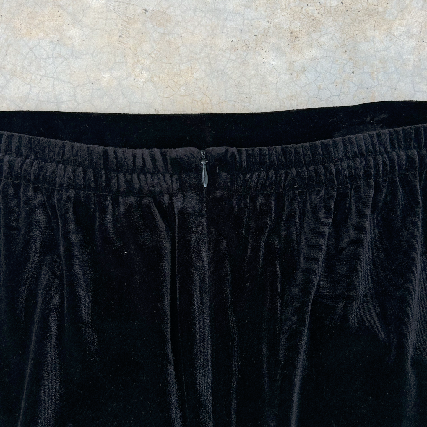 Deadstock Vintage Velvet Maxi Skirt ‘’R&K Evening’’