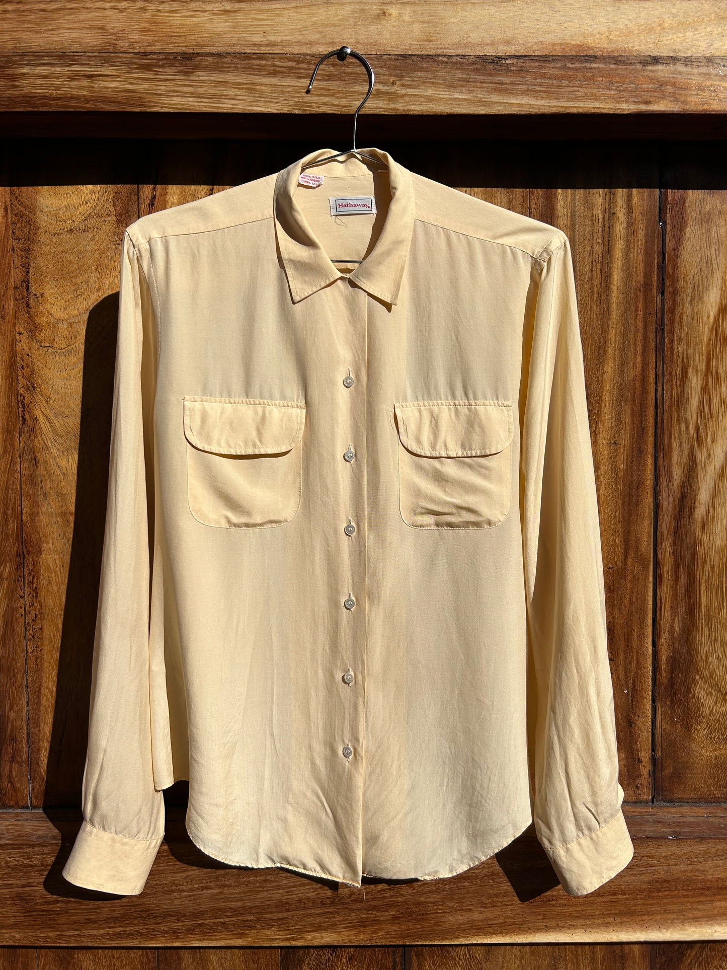 Vintage Silk Shirt ‘’Hathaway’’