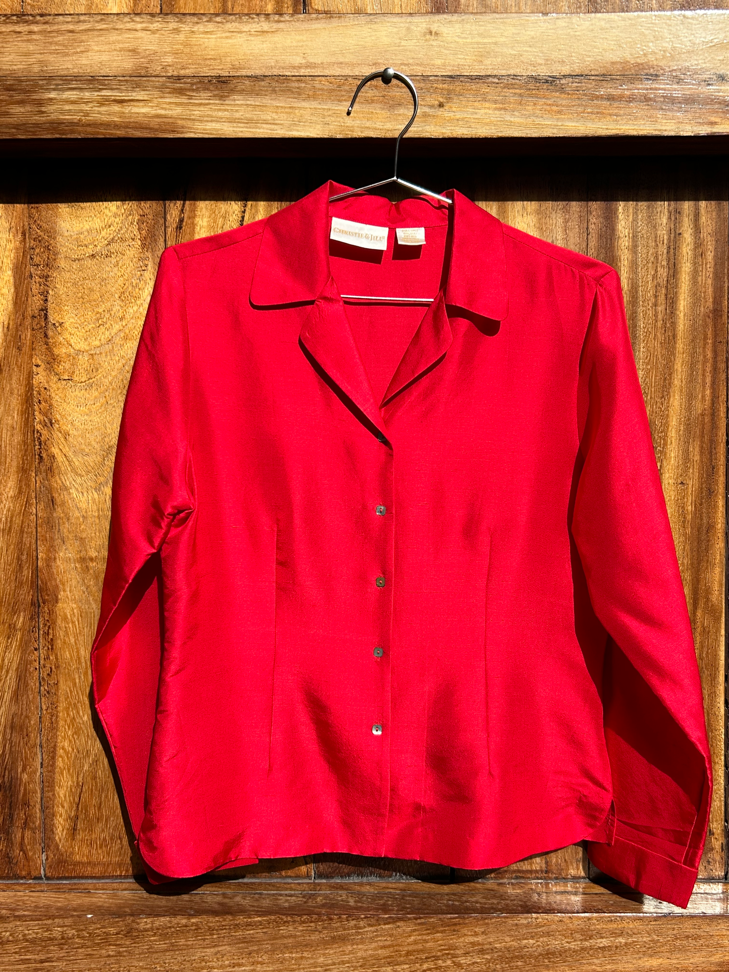 Vintage Silk Shirt ‘’Christie & Jill’’