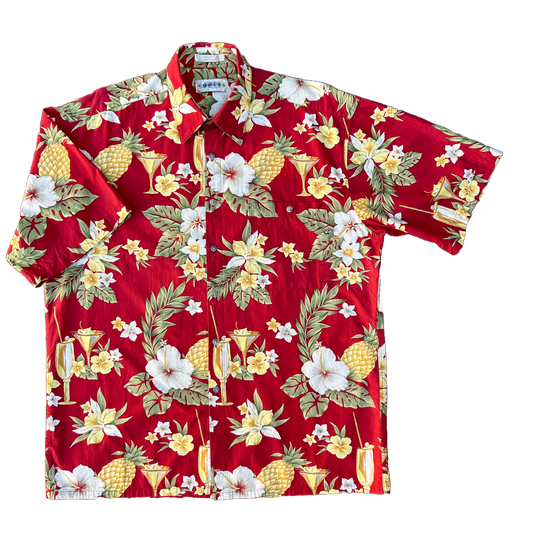 Vintage Hawaiian Cotton Shirt ‘’Campia Moda’’