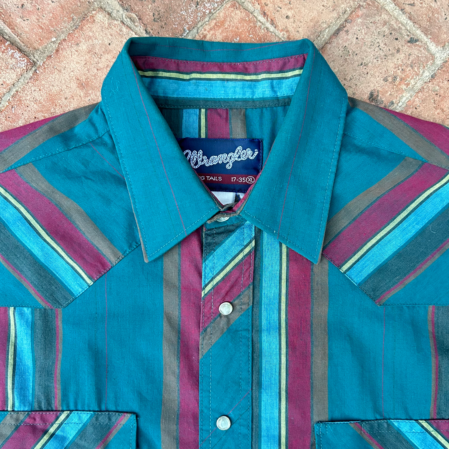 Vintage Western Cotton Blend Shirt ‘’Wrangler’’