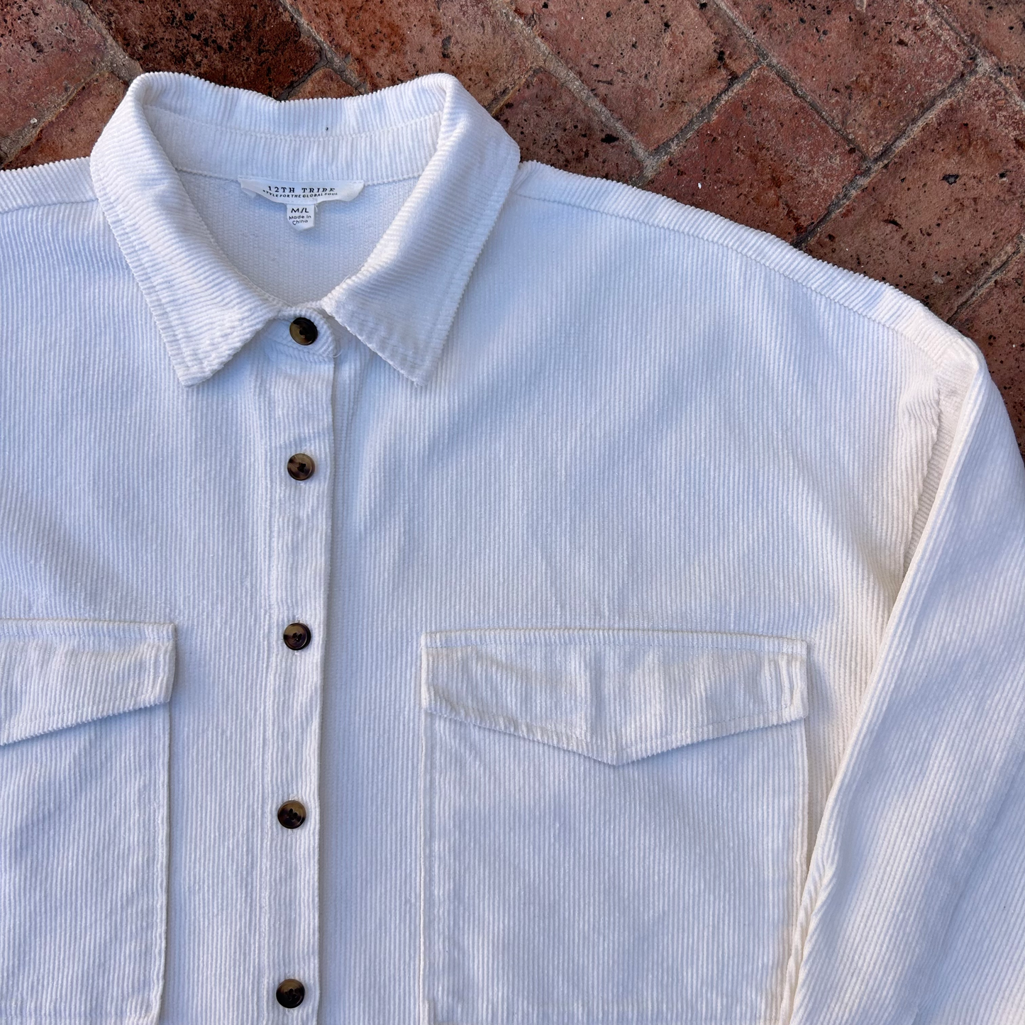 Corduroy Cotton Overshirt ‘’12th Tribe’’