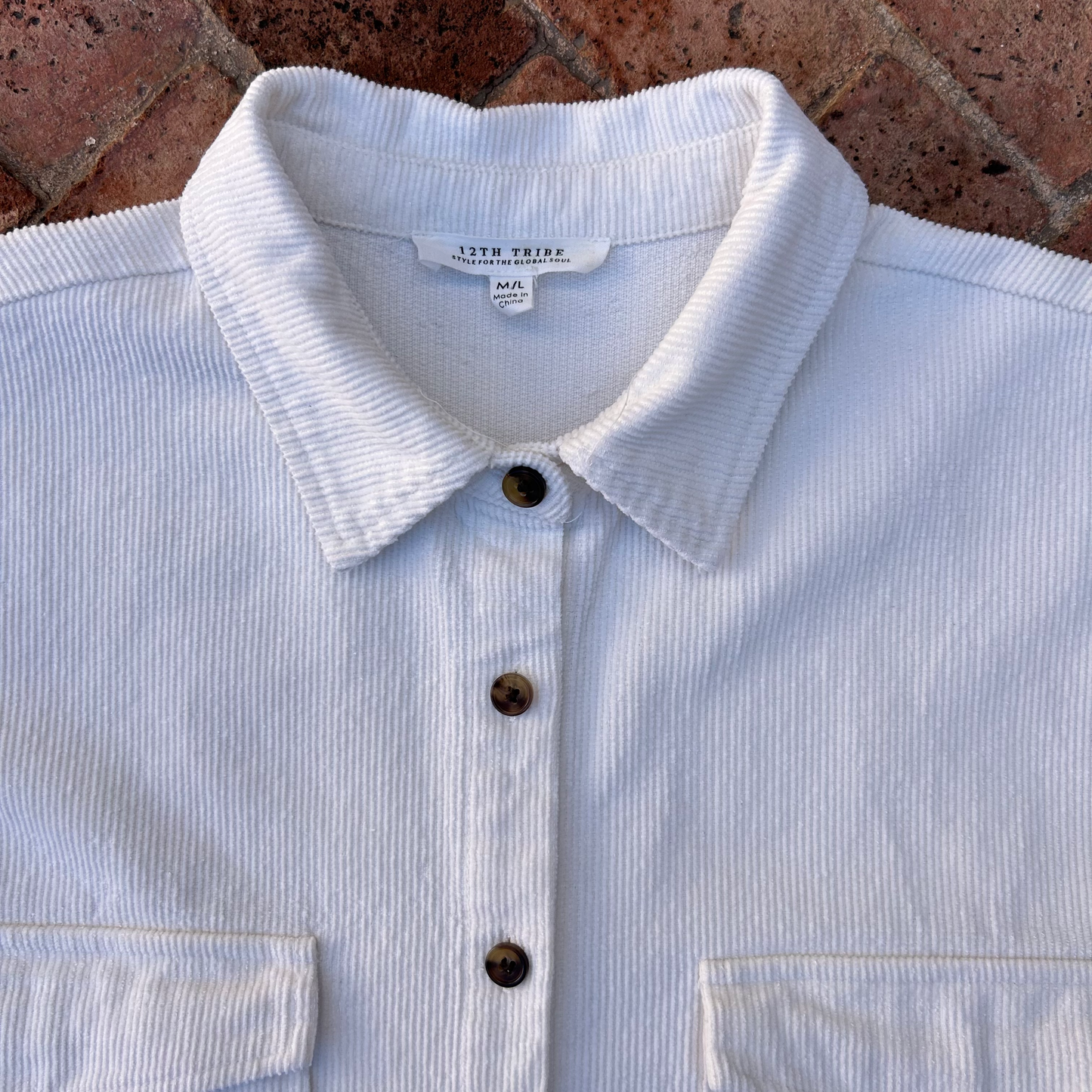 Corduroy Cotton Overshirt ‘’12th Tribe’’