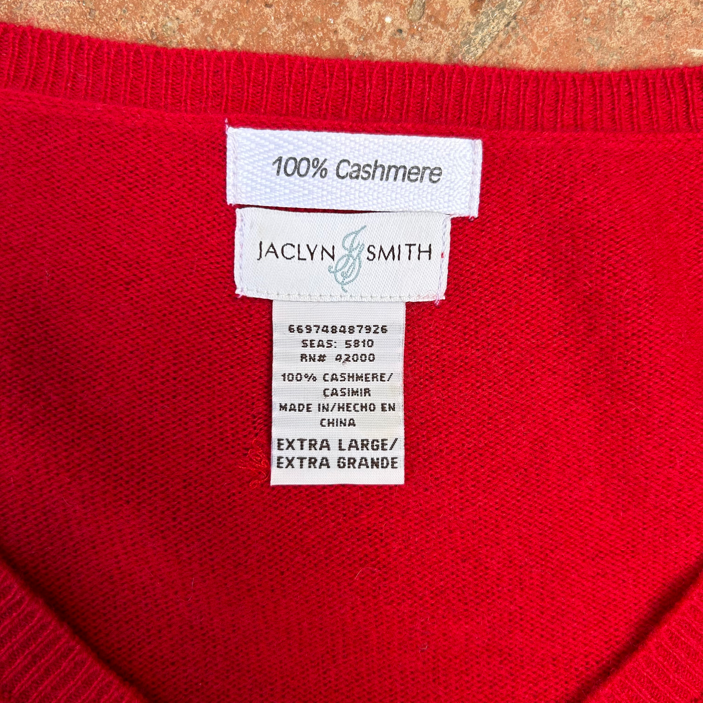 Vintage Cashmere Sweater ‘’Jaclyn Smith’’