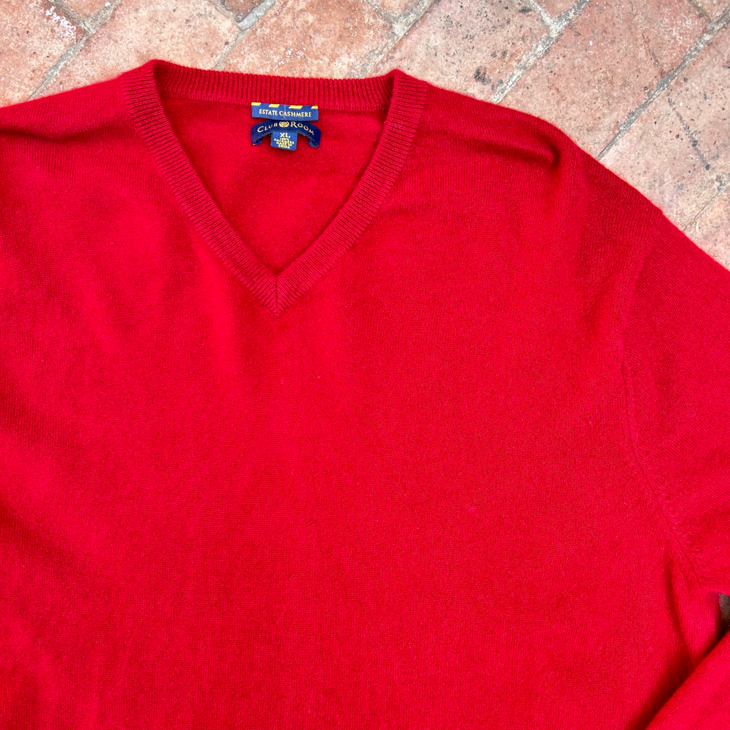 Vintage Cashmere Sweater ‘’Club Room’’