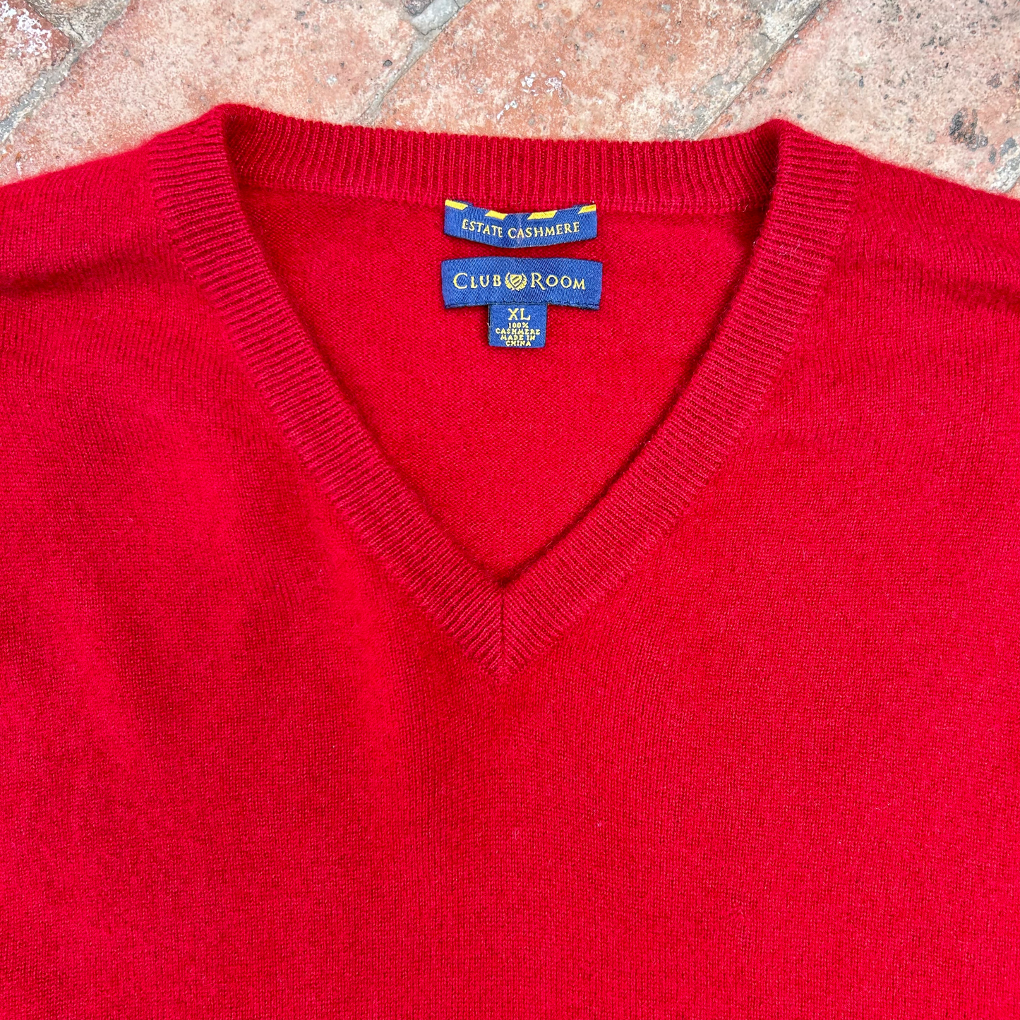 Vintage Cashmere Sweater ‘’Club Room’’