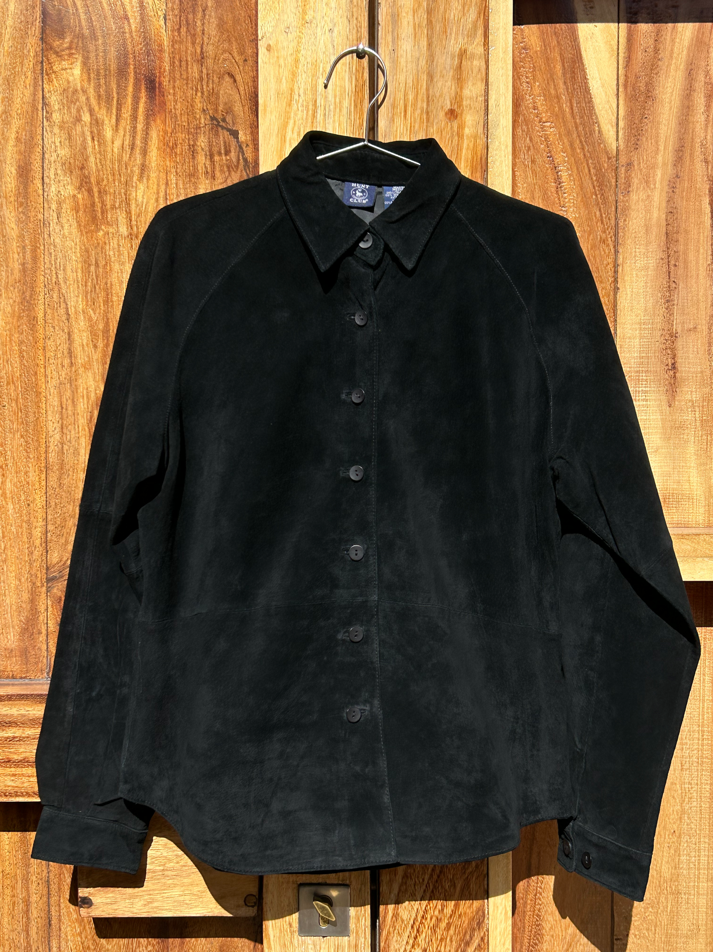 Vintage Leather Shirt ‘’Hunt Club’’