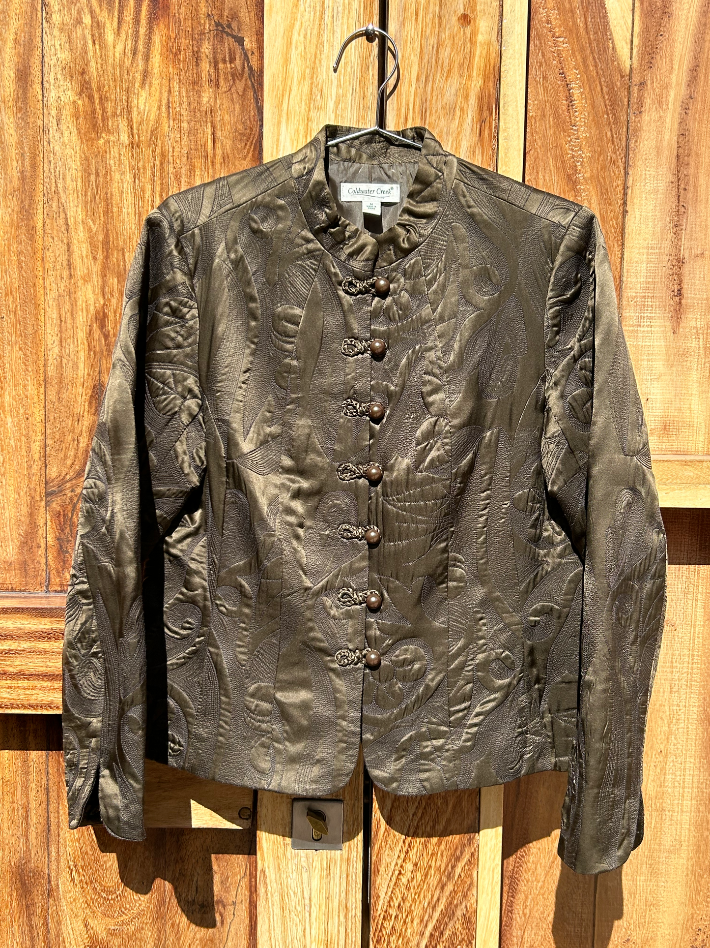 Vintage Silk Jacket  ‘’Coldwater Creek’’