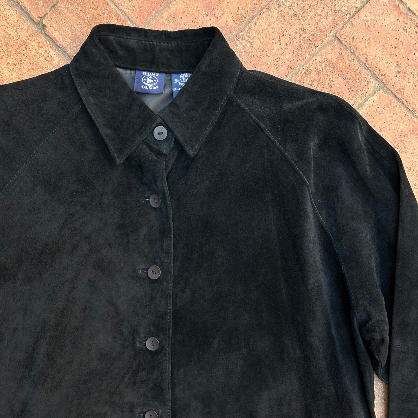 Vintage Leather Shirt ‘’Hunt Club’’