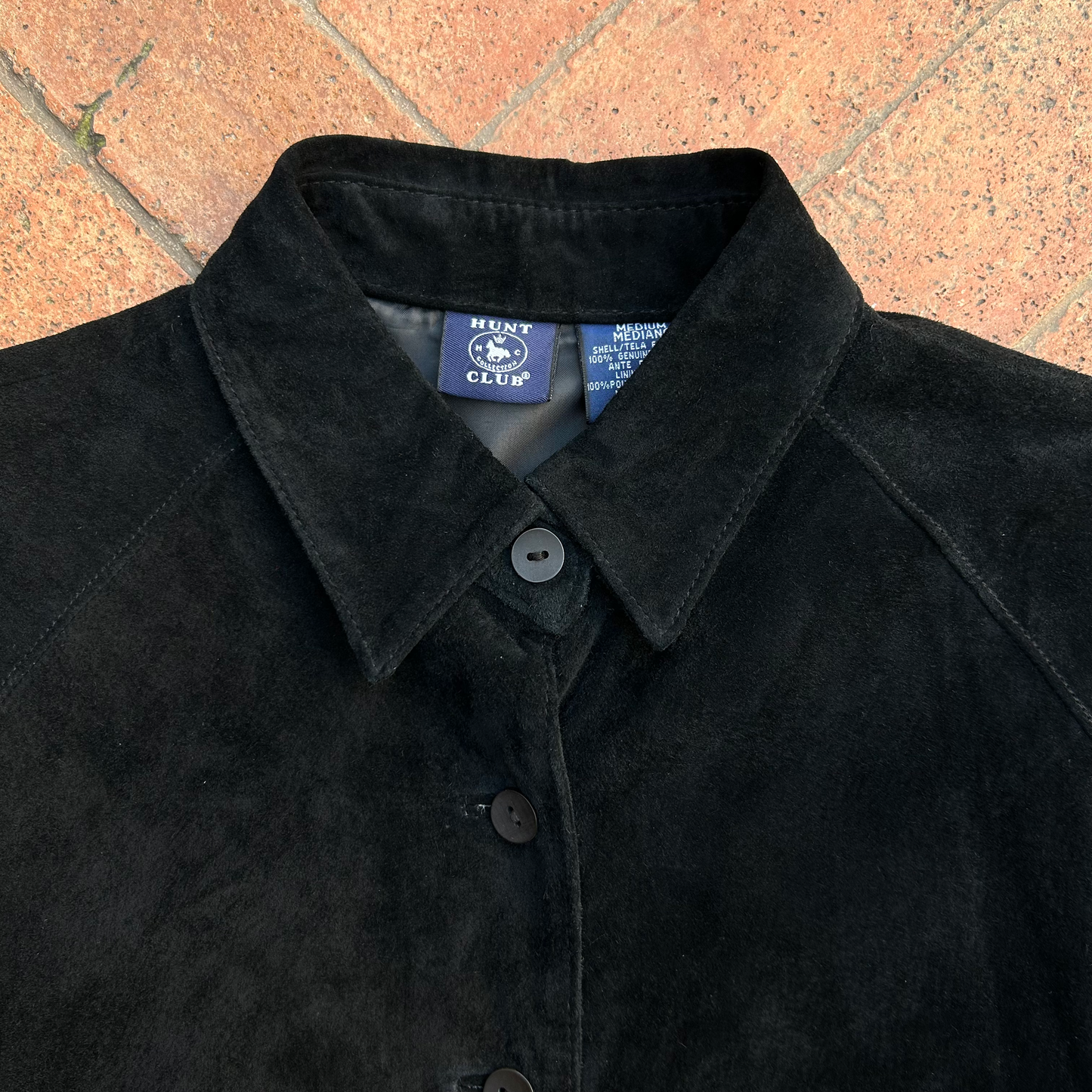 Vintage Leather Shirt ‘’Hunt Club’’