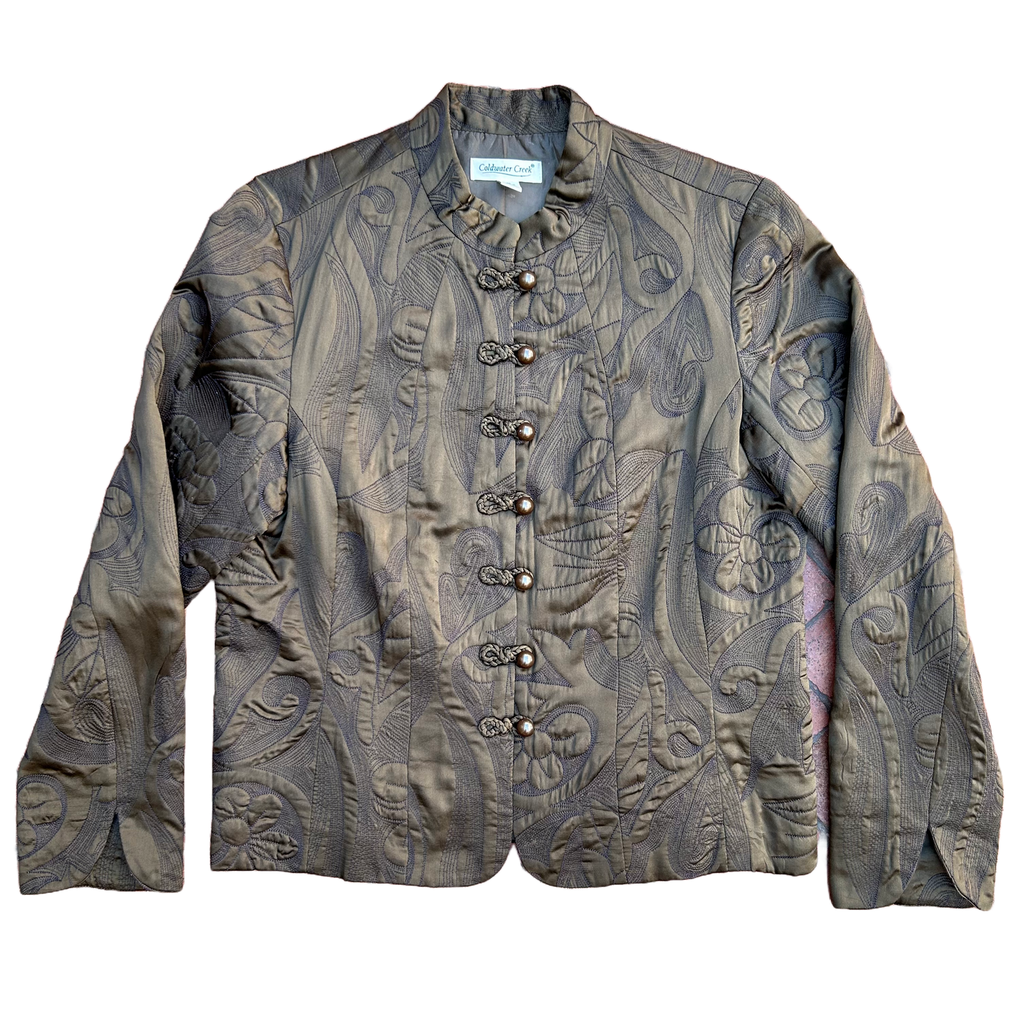 Vintage Silk Jacket  ‘’Coldwater Creek’’