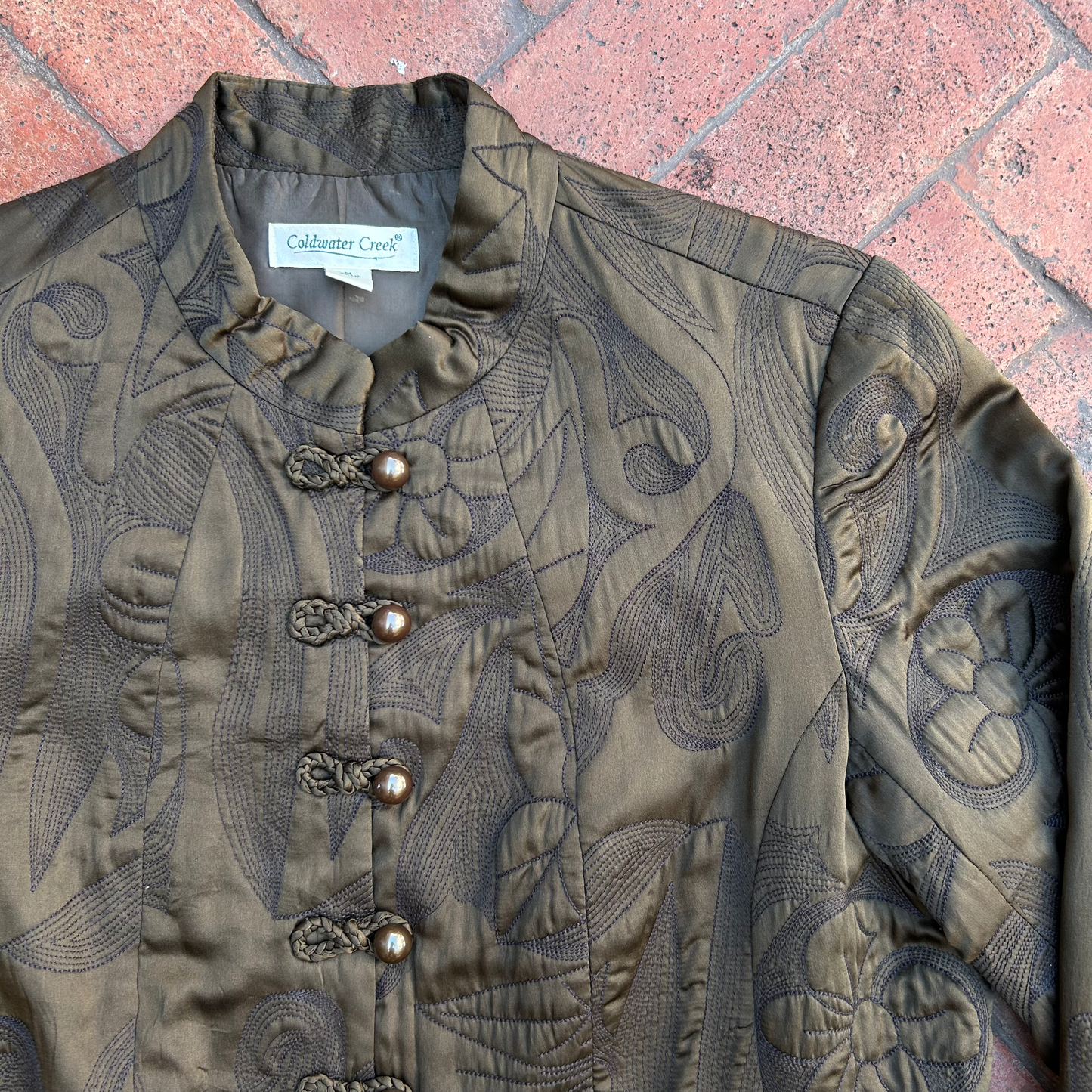 Vintage Silk Jacket  ‘’Coldwater Creek’’