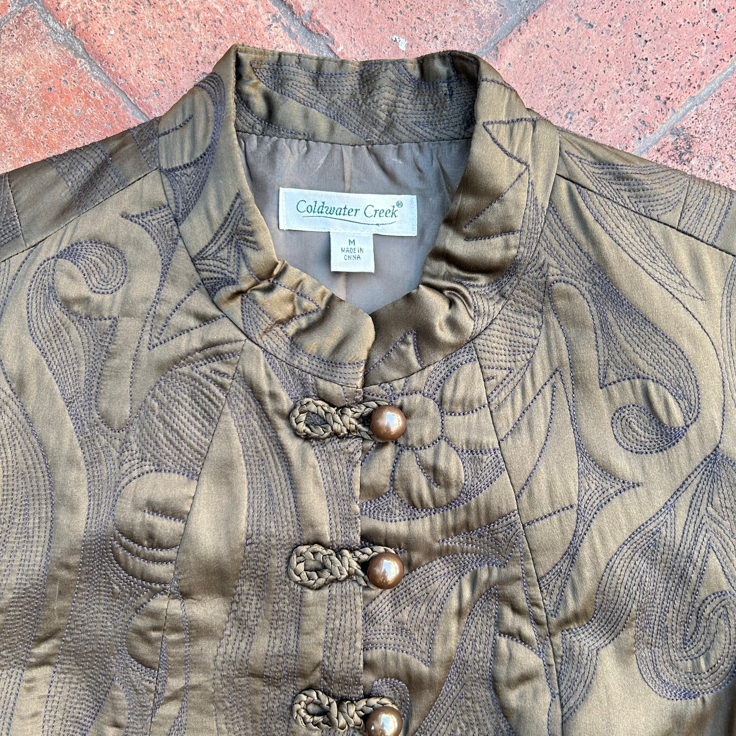 Vintage Silk Jacket  ‘’Coldwater Creek’’