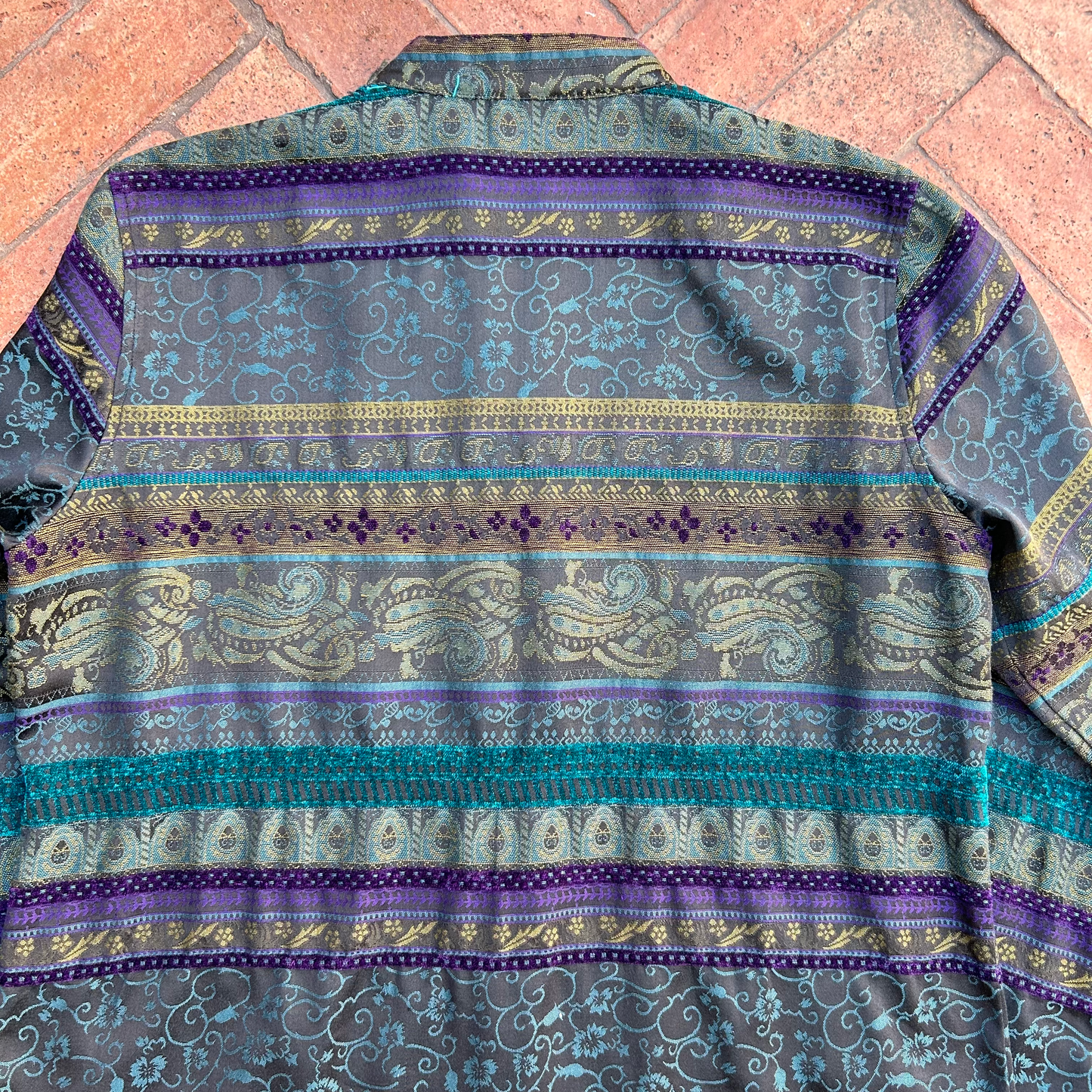 Vintage Jacquard Blend Jacket ‘’Chico’s’’