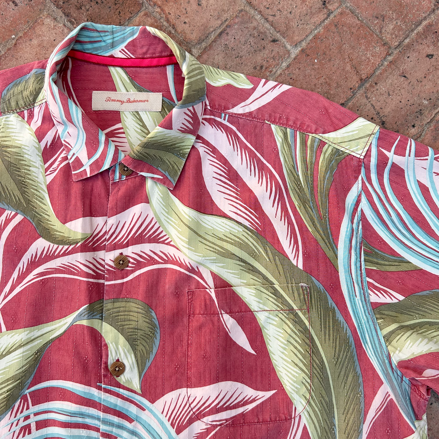 Vintage Hawaiian Silk Shirt ‘’Tommy Bahama’’