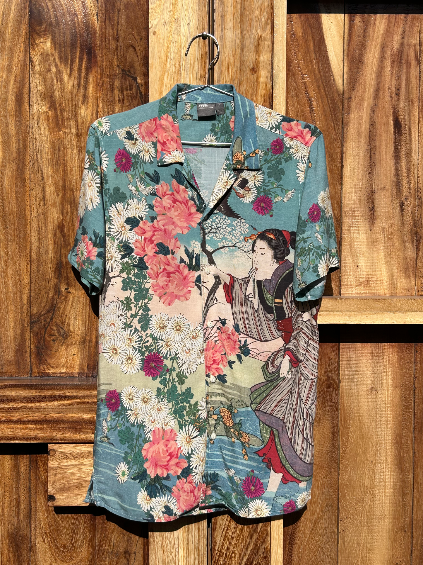 Geisha Print Shirt ‘’Asos’’