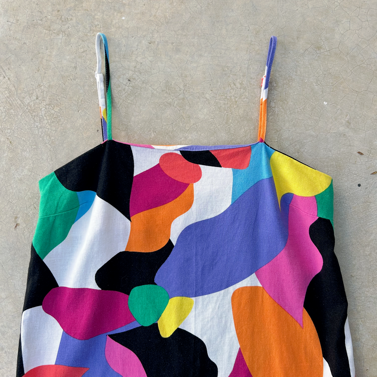 Linen Blend A Line Dress ‘’A new day’’