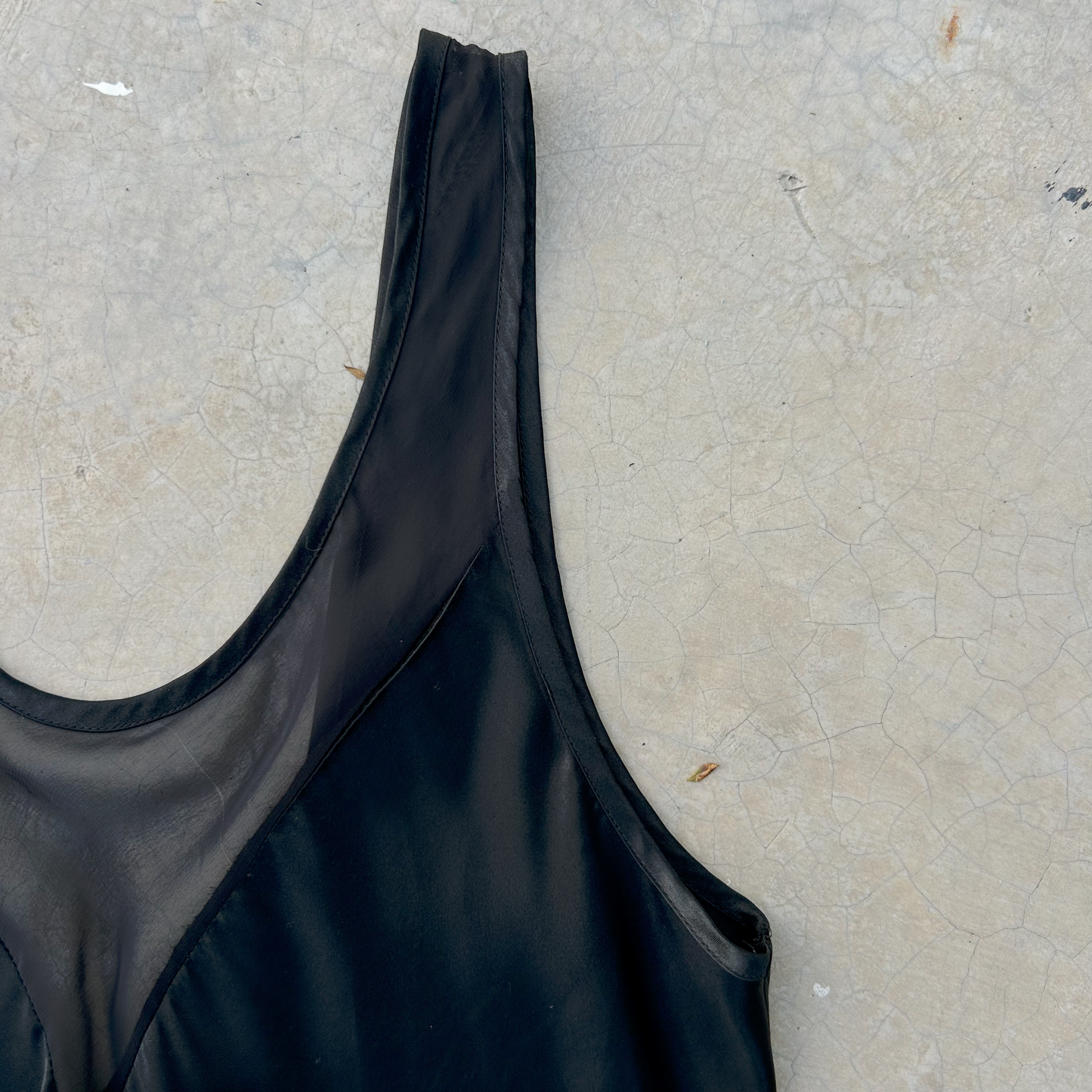 Vintage Satin A Line Dress ‘’Linda Bis’’