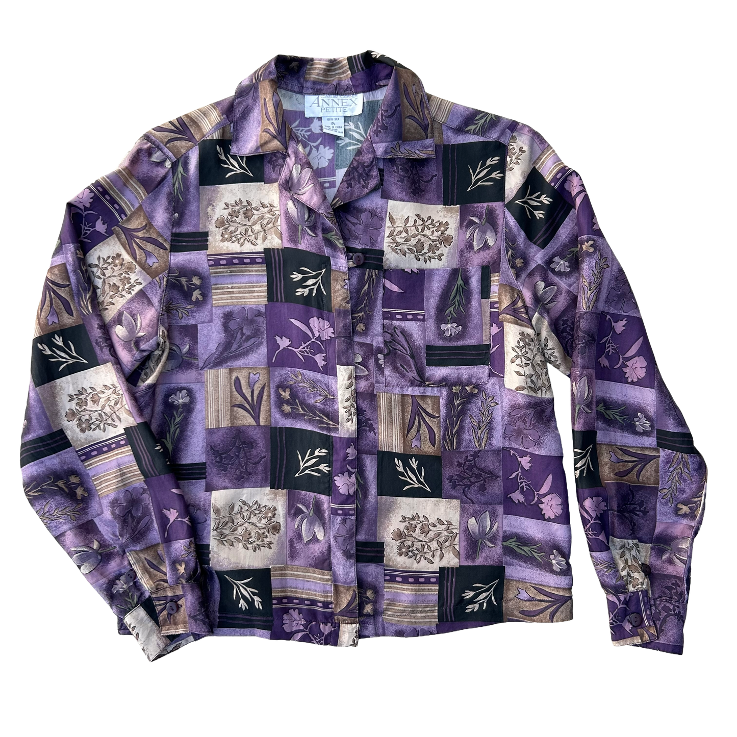 Vintage Silk Shirt ‘’Casual Corner’’