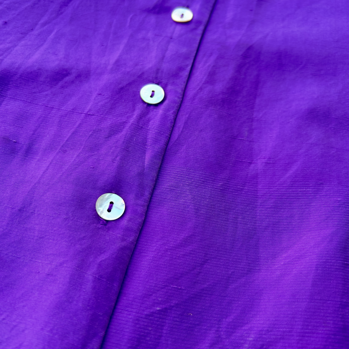 Vintage Silk Shirt ‘’Victoria Soie’’